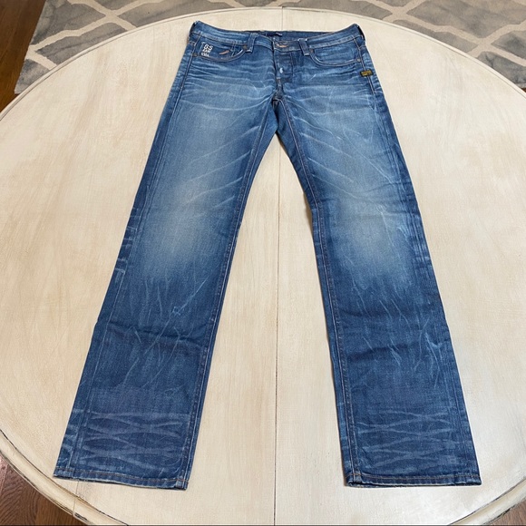 g star attacc low straight